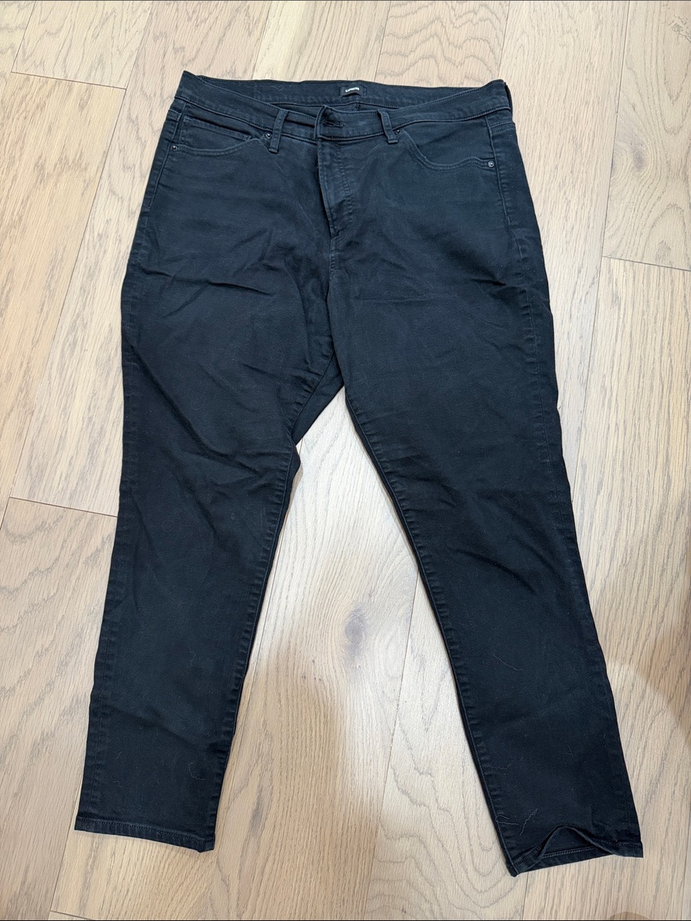 Express Women's Straight Leg Pants in Black